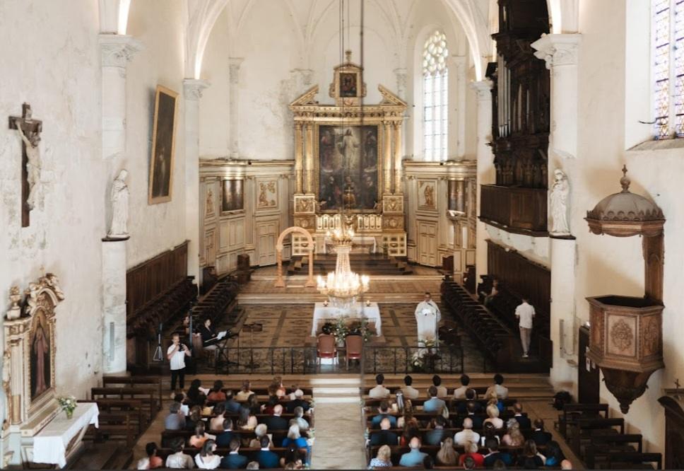 Cérémonie vue de la tribune