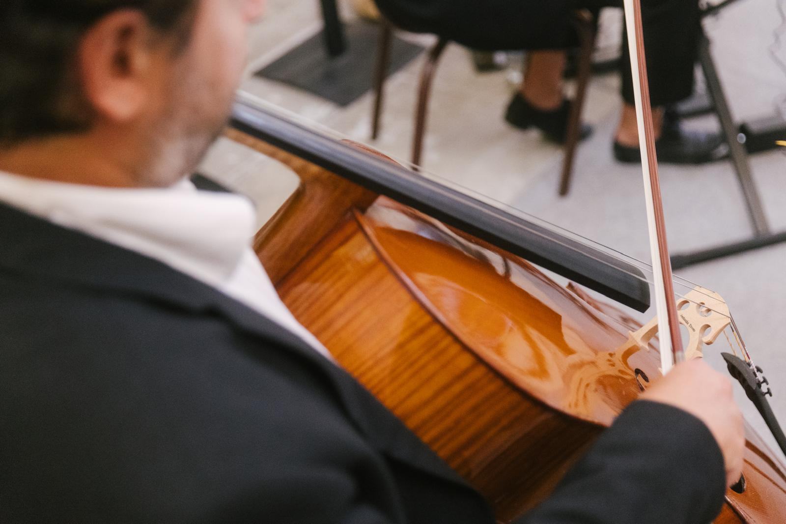 Violoncelliste PHILIAE en cérémonie